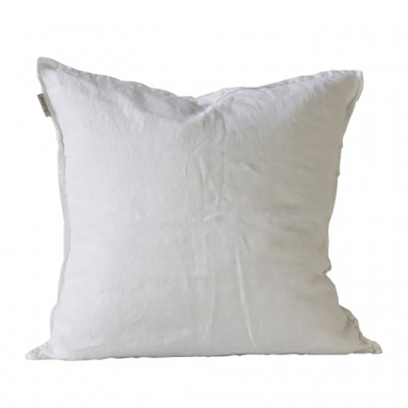 Cushion cover linen 50x50 - bleached white