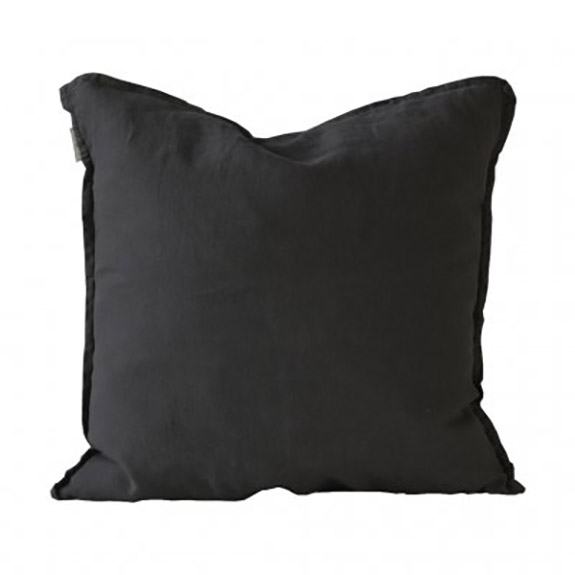 Cushion cover linen 50x50 - carbon