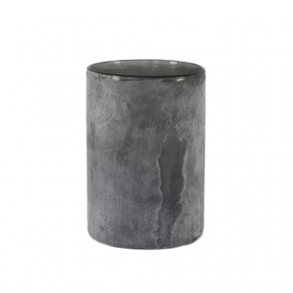 Frost candleholder - grey