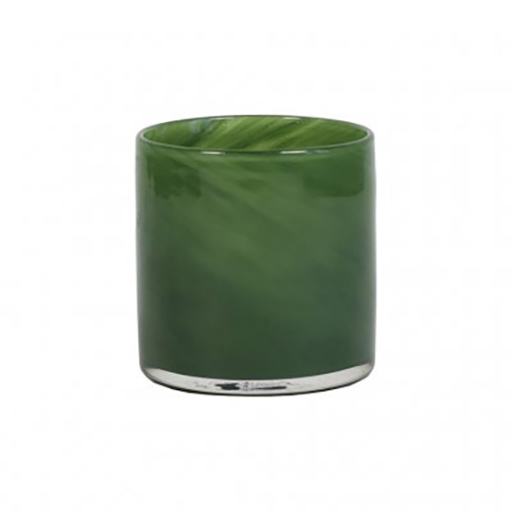 Lyric candleholder - dark green