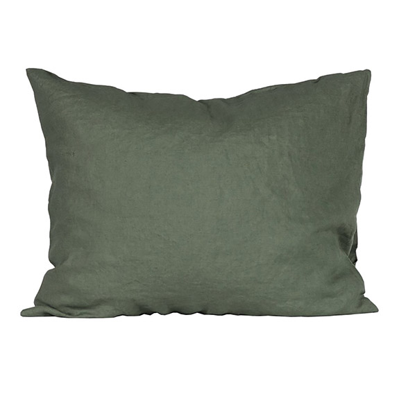 Pillowcase linen 50x60 2p - khaki