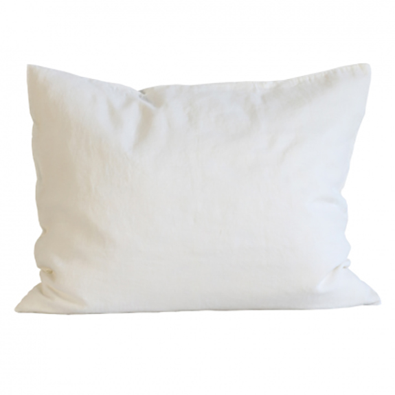 Pillowcase linen 50x60 2p - offwhite