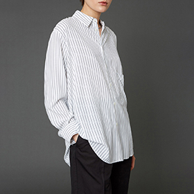 Elma Shirt Grey Stripe - bild 2