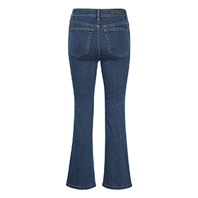 EmilindaGZ HW 7/8 flared Jeans Denim Blue - bild 2