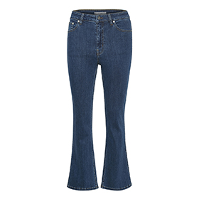 EmilindaGZ HW 7/8 flared Jeans Denim Blue - bild 1