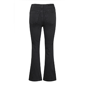 EmilindaGZ HW 7/8 Flared Jeans Washed Grey - bild 2