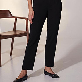 Mockingbird Trousers Stretch-Crepe Black - bild 1