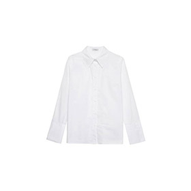 Oprah Cotton Poplin Shirt Off-White - bild 2