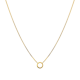Minimalistica Ring Necklace Gold - bild 1