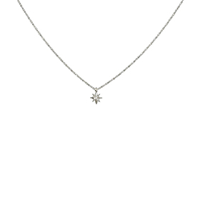 North Star Short Necklace Silver - bild 1