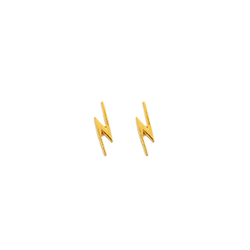Snap Earrings Flash Gold - bild 1