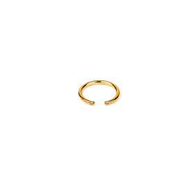 Tiny Open Sparkle Ring Gold - bild 1