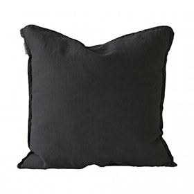 Cushion cover linen 50x50 - carbon - bild 1