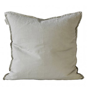 Cushion cover linen 50x50 - warm grey - bild 1