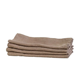 Kitchen towel linen - chestnut - bild 1