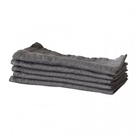 Kitchen towel linen - dark grey - bild 1