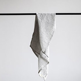 Kitchen towel linen - pinstripe - bild 2