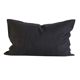 Pillowcase linen 60x90 - carbon - bild 1