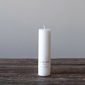 Stearin candle - M 40x150mm - bild 1