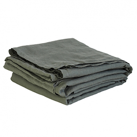 Table cloth linen 160x330 - khaki - bild 1